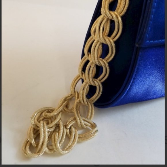 Rare luxury designer Louis David Heels Size 41 & Matching Purse Embellished - Picture 4 of 7